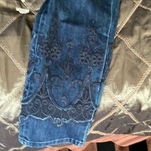 Embellished jeans